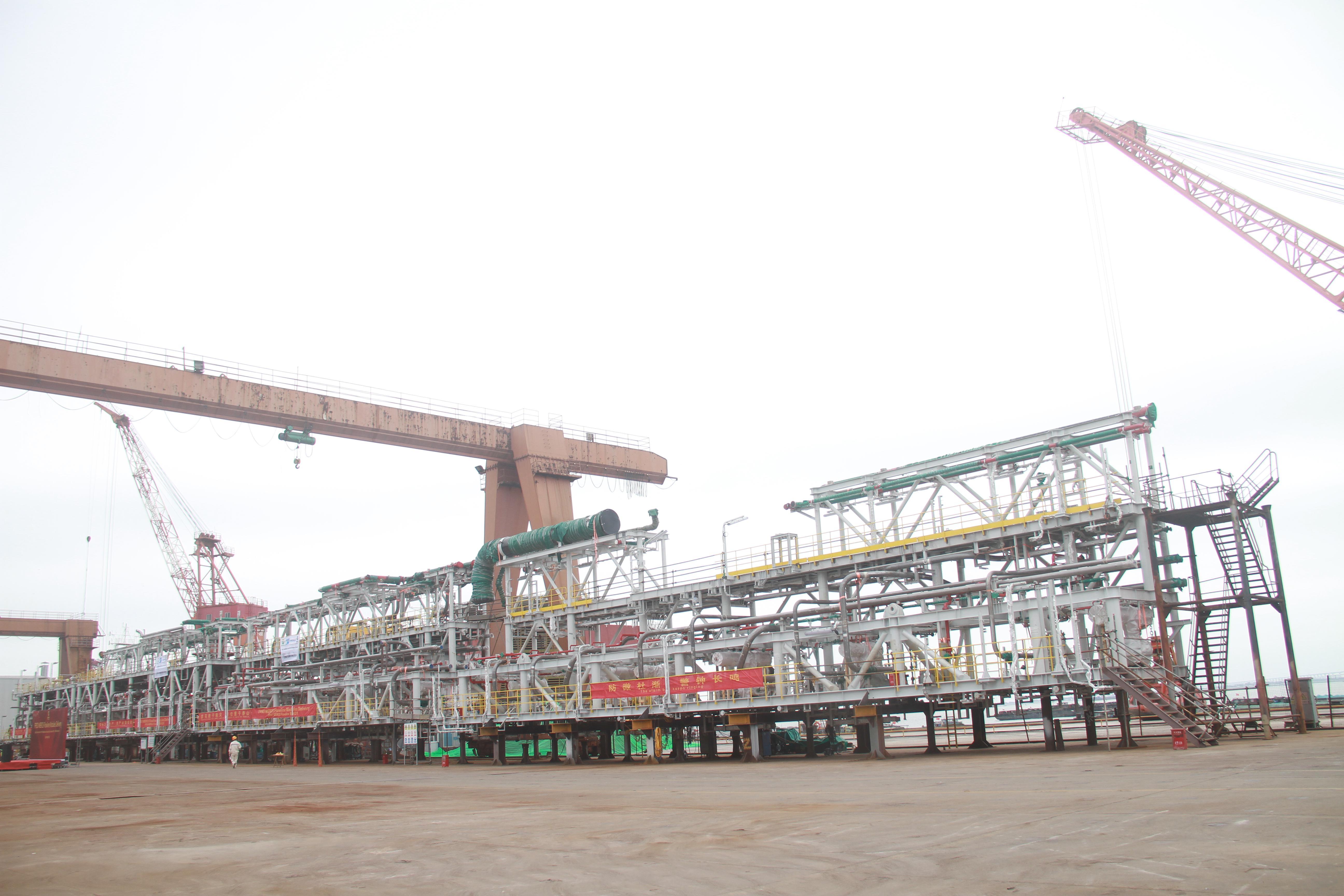 通顺场地MISC FPSO Mero 3 flowline modules